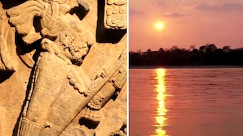 Yaxchilán, la zona arqueológica maya en Chiapas a la que sólo se puede llegar por lancha