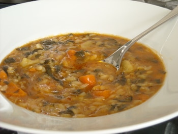 Receta de arroz con acelgas, un clásico de la cocina valenciana (Flickr)