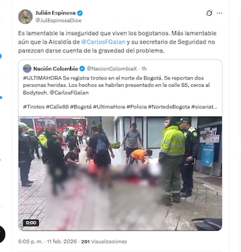 El concejal Julián Espinosa rechazó