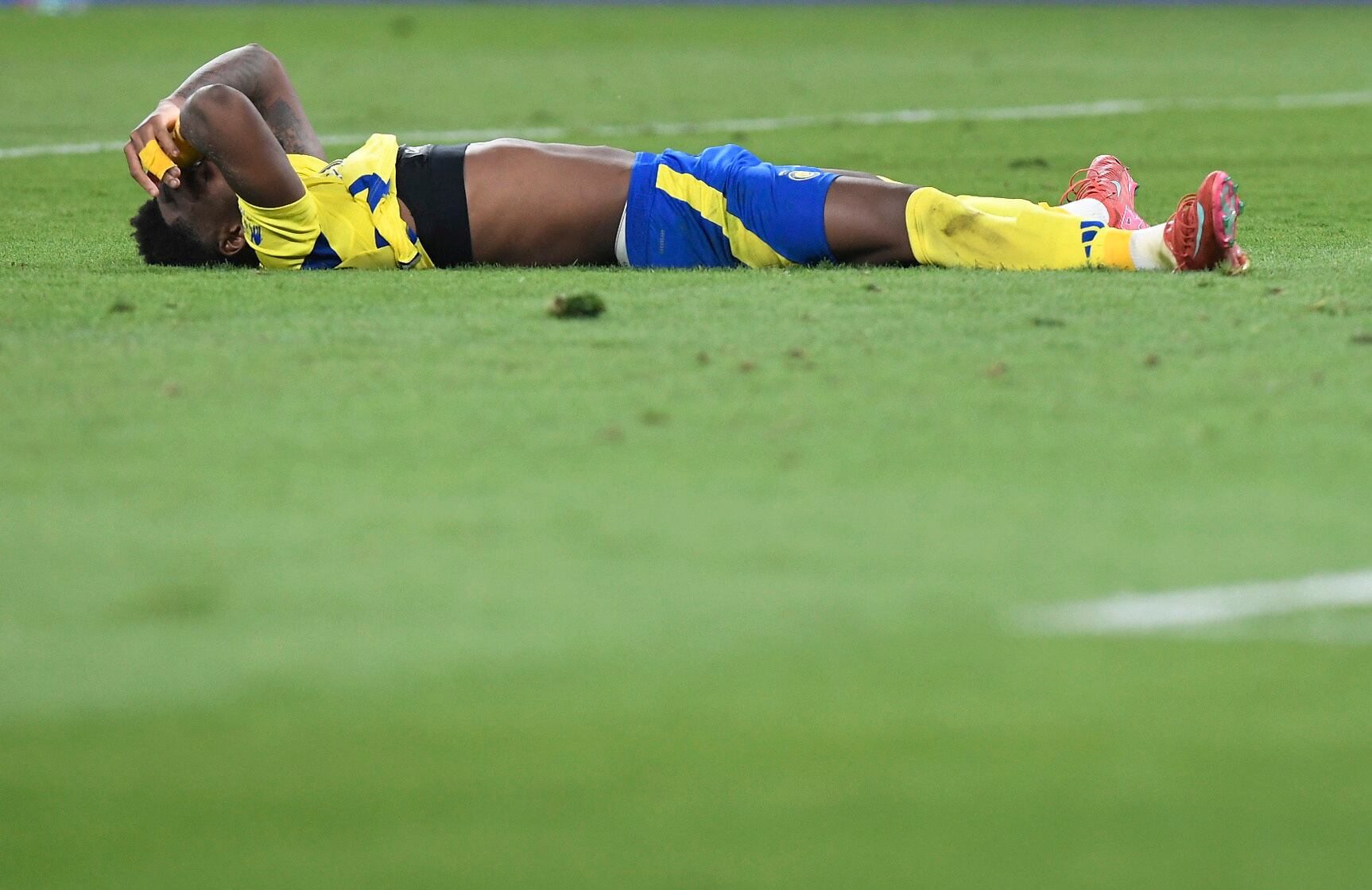 Soccer Football - Saudi Pro League - Al Nassr v Al Riyadh - Al-Awwal Park, Riyadh, Saudi Arabia - April 12, 2025 Al Nassr