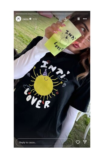 Nicki Nicole estuvo en el