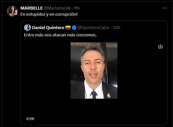 Marbelle califica de "corrupto y