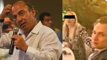 Felipe Calderón condenó la administración de justicia de AMLO (Foto: Twitter / @lumendoz / Cuartoscuro)