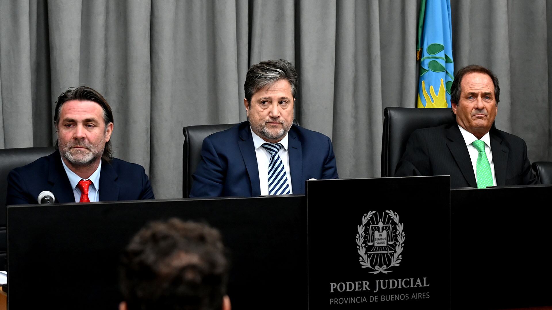 De izquierda a derecha: los jueces Alberto Ortolani, Alberto Gaig y Pablo Rolón. (RS Fotos)