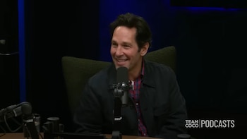 El actor Paul Rudd animaba celebraciones en los años noventa mientras perseguía sus primeros papeles en cine (Conan O'Brien Needs A Friend)