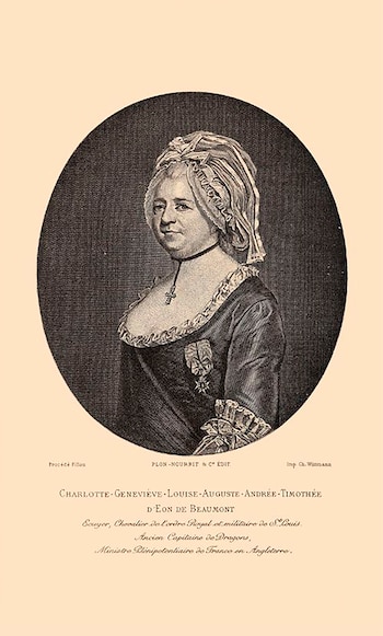 Un grabado de la entonces