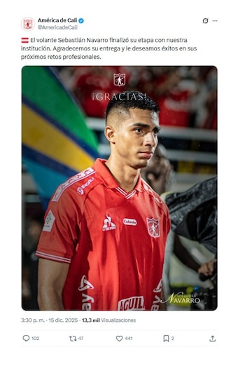 Sebastián Navarro tampoco seguirá con