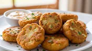 Receta de buñuelos de coliflor, rápida y fácil