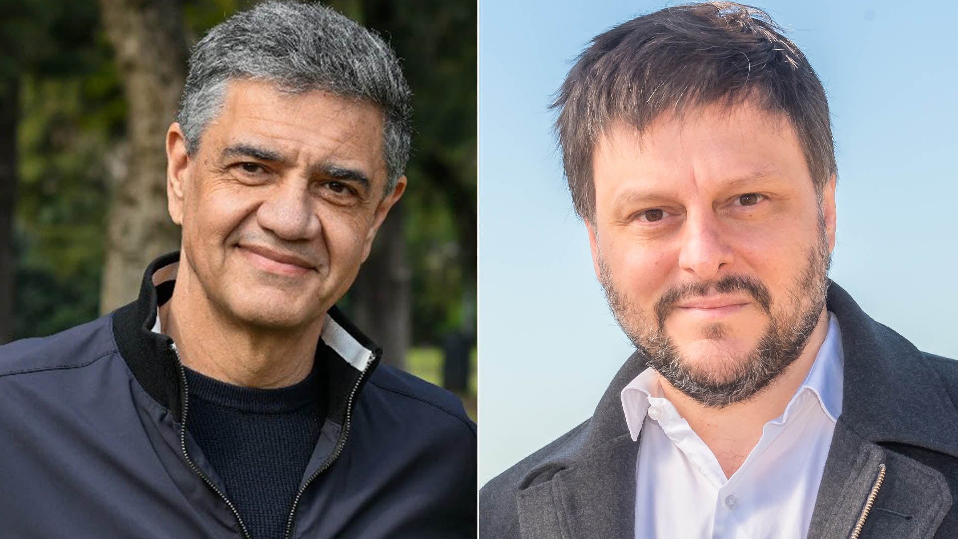 Jorge Macri y Leandro Santoro