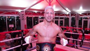 Boxeo en River Plate: Lucas Bastida ganó y retuvo el título Fedelatin AMB supermediano