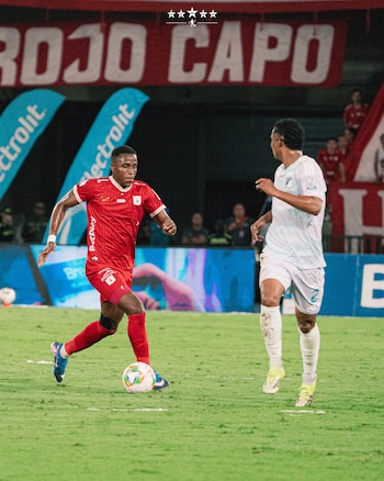 Millonarios es undécimo en la tabla de posiciones con 22 puntos - crédito América de Cali