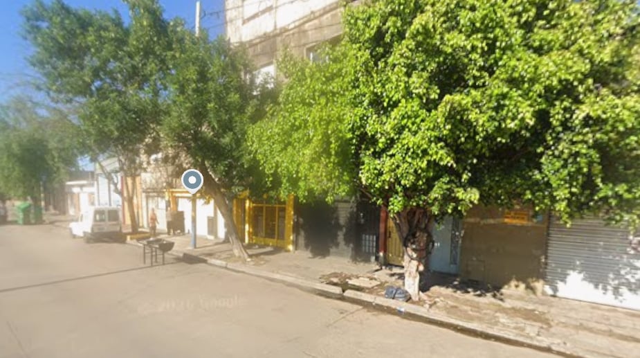 La zona en donde vivía la víctima