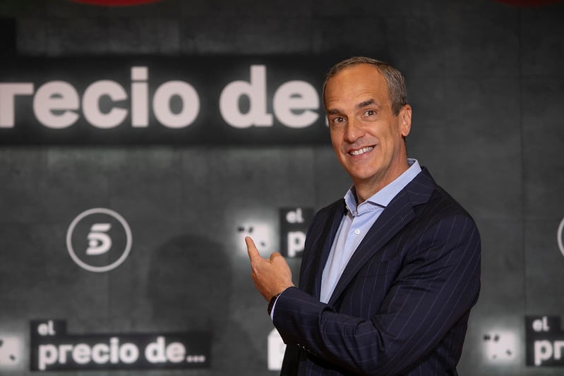 Santi Acosta, en la presentación de