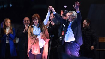 Alberto Fernández y Cristina Fernández