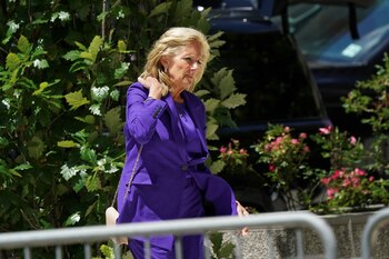 La primera dama estadounidense Jill