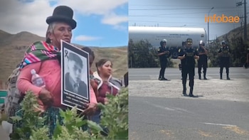 Marcha de sacrificio: drones serán