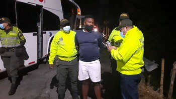 Cayó alias “Jhonfer” cabecilla del frente Cacique Calarcá del ELN, sindicado de quemar vehículos en la vía Quibdó - Pereira