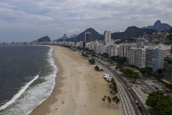 Playas vacías en América Latina