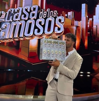 Fabio Agostini conquista La Casa de los Famosos 6 y agradece el apoyo de peruanos y chilenos. Captura: IG Fabio Agostini.
