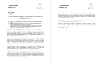 La información exógena reúne reportes de terceros sobre salarios, retenciones, cuentas bancarias, tarjetas de crédito, compras de bienes y operaciones inmobiliarias y notariales de 2025 - crédito Dian