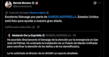 Bernie Moreno - crédito @berniemoreno/X