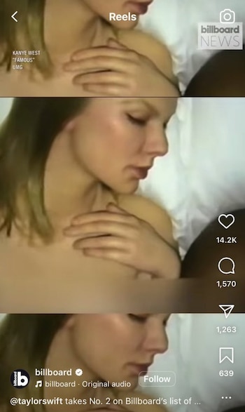 La imagen controvertida provenía del