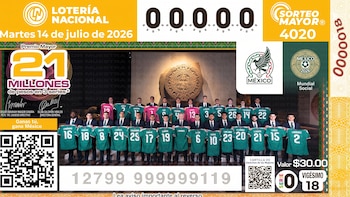 Resultados del Sorteo Mayor 4020 de la Lotería Nacional del martes 14 de julio: premio mayor y reintegros
