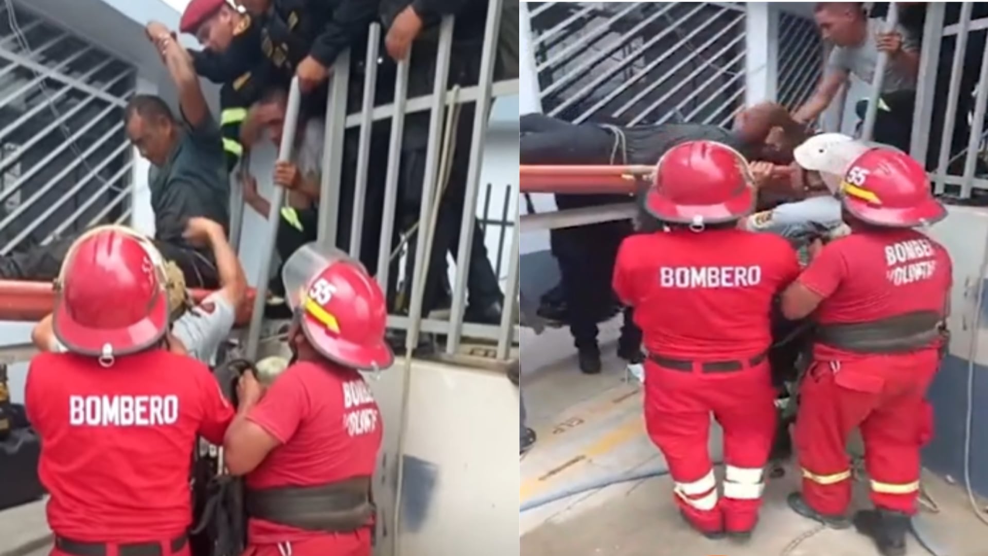 Trabajador de grifo en Chiclayo es rescatado tras caer a una fosa de GLP mientras realizaba trabajos de mantenimiento