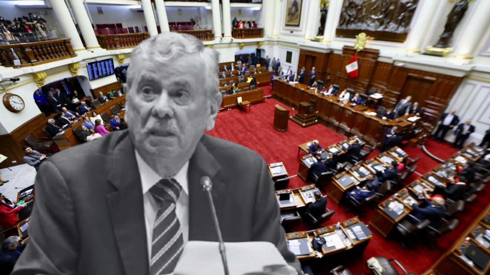 Fernando Rospigliosi actualmente es el presidente del Congreso de la República, cargo que asumió luego que José Jerí asumiera la presidencia. (Foto composición: Infobae Perú/Agencia Andina)