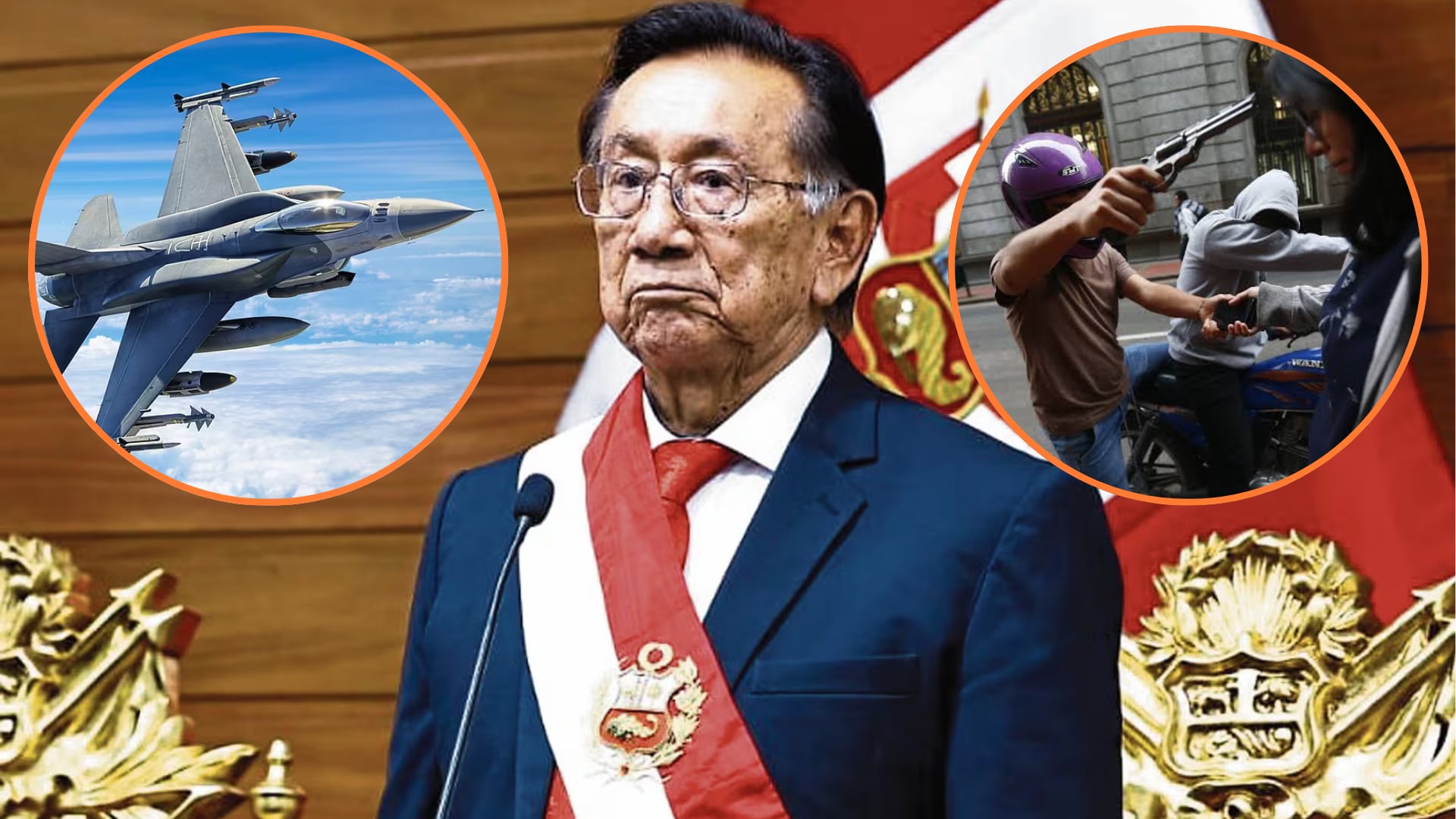 Segundo Montalvo denuncia a José Balcázar ante la Fiscalía por compra de aviones F-16 y crisis de inseguridad