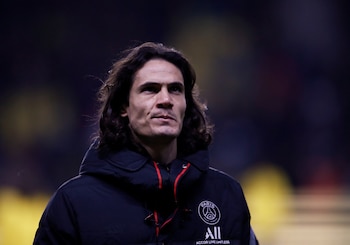 Edinson Cavani se acerca a