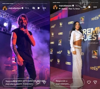 Marcela Reyes confirmó su presencia