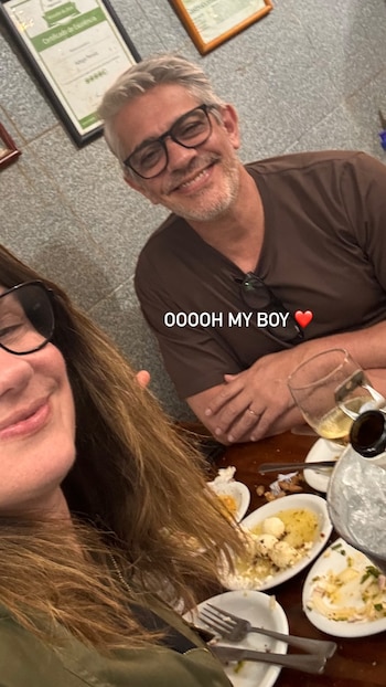 La selfie de Pablo Echarri