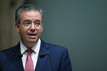 El gobernador del Banco de México, Alejandro Díaz de León Carrillo. (REUTERS / Luisa González/ Foto de archivo)