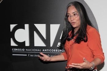 La directora del CNA afirma que el regreso de Juan Orlando Hernández será un examen para la justicia. EFE/Gustavo Amador