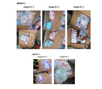 Estos son unos cuantos productos de Labubu que el negocio peruano buscaba vender.