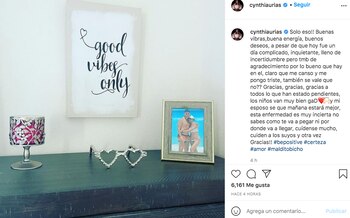 Cynthia Urias mandó mensaje por