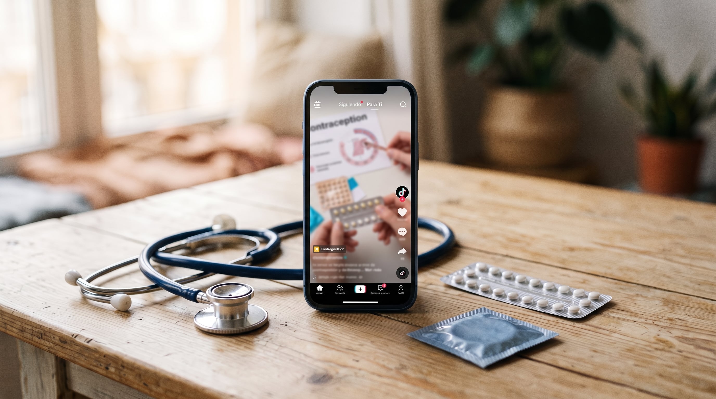Las plataformas digitales pueden ser el primer punto de contacto con la información, antes de una consulta sobre métodos anticonceptivos. (Imagen Ilustrativa Infobae)