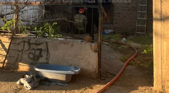 El cuerpo de la víctima estaba en el cuarto