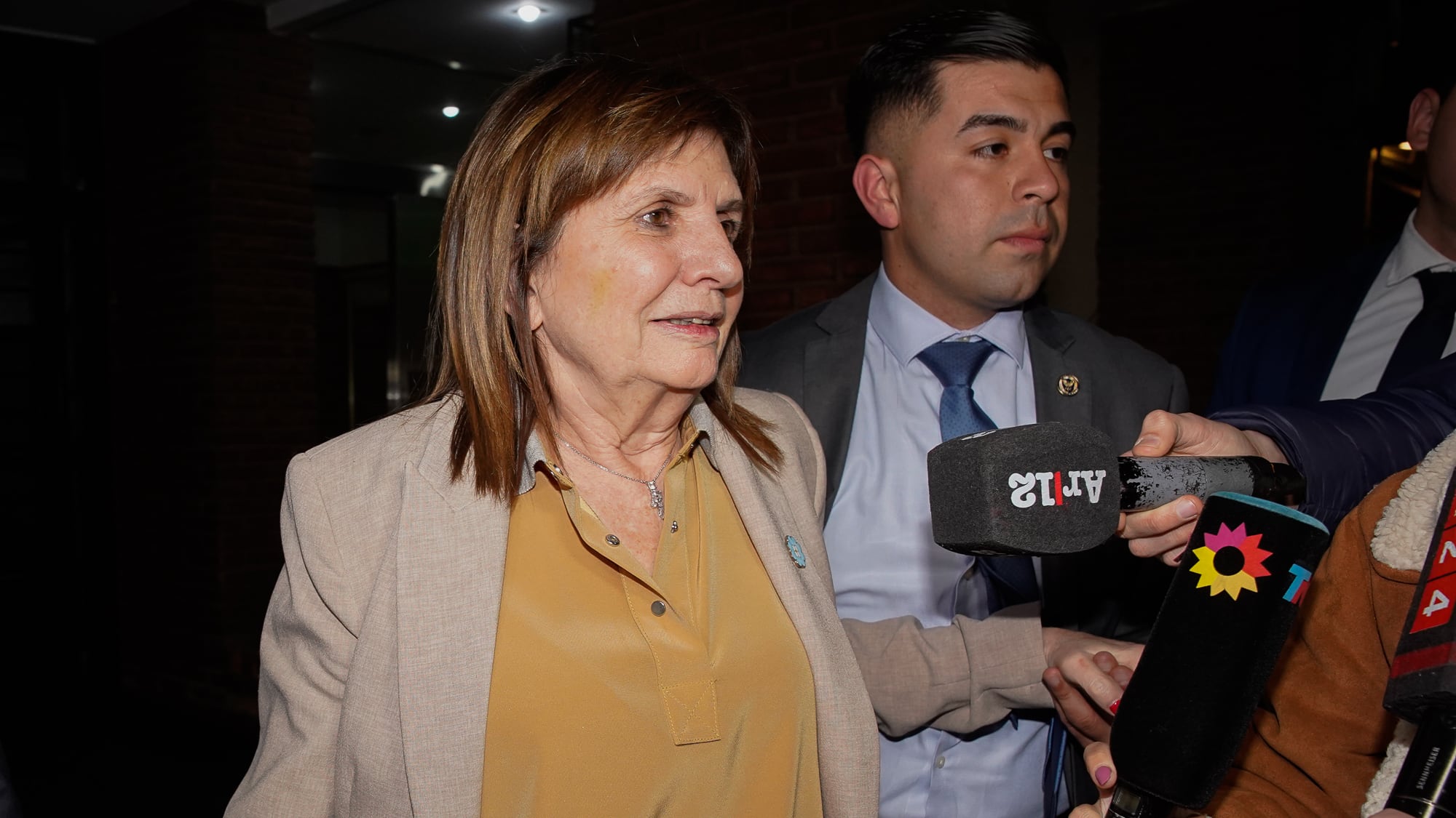 La senadora Patricia Bullrich (RS Fotos)