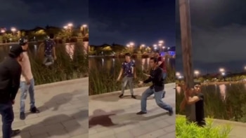 Game over: joven se arrojó a laguna con cocodrilos durante batalla de Farmaear Aura en Mazatlán, Sinaloa