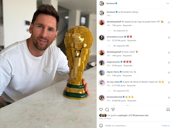 Lionel Messi compartió en su