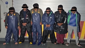 Marina asegura más de una tonelada de cocaína en el Pacífico y detiene a seis personas