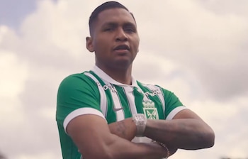 Alfredo Morelos volvió a vestir