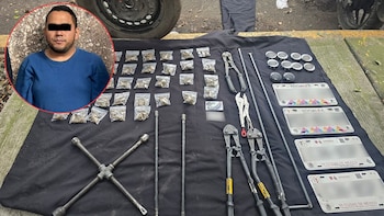 SSC captura a sujeto ligado a robos de autopartes en estacionamiento de Six Flags en Tlalpan
