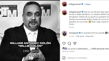 El exvocalista del Grupo Niche