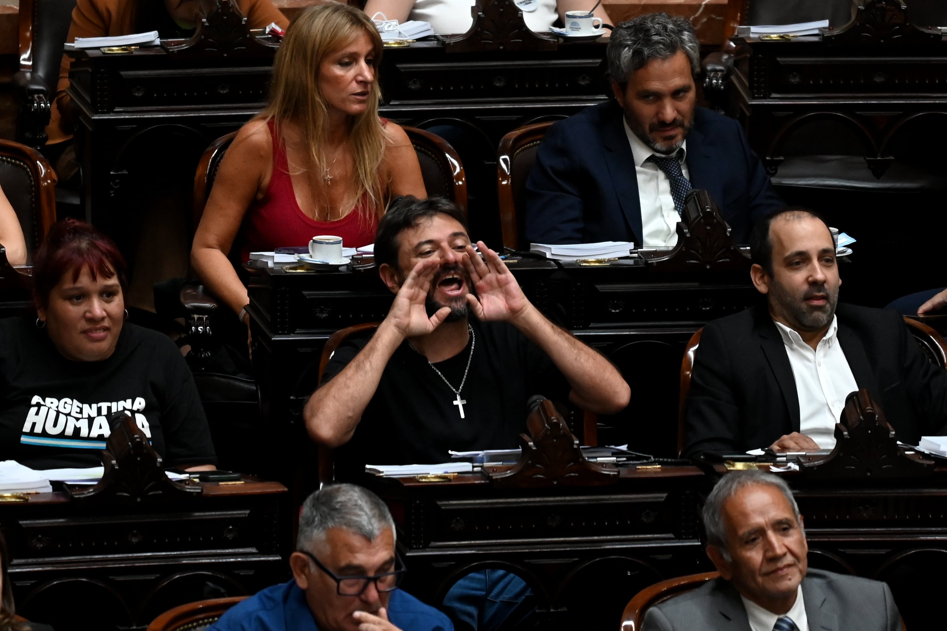 Juan Grabois en Diputados (RS Fotos)