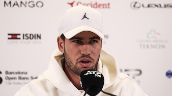 Carlos Alcaraz acude al Mutua Madrid Open para ver a su hermano pequeño Jaime jugar el torneo sub16