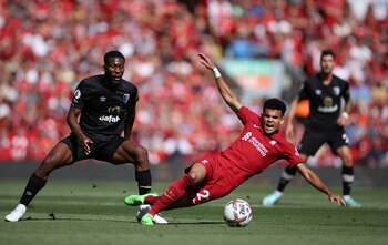 Jefferson Lerma y Luis Díaz