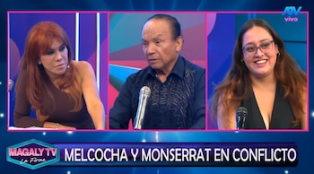 “Una faltó 15 veces y las otras hasta 28 días”: Melcochita revela documento del colegio y cuestiona a Monserrat. Captura: Magaly TV La Firme.